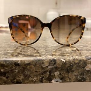 Kate Spade cat eye tortoise shell sunglasses